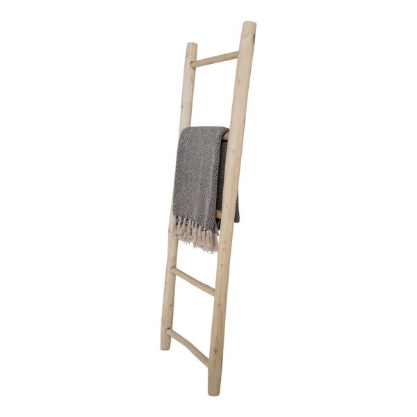 Dekorációs létra teak fából, natúr, 50x150 cm - Image 4