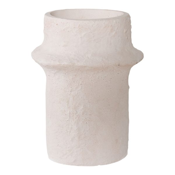 Gyertyatartó, cement, fehér, 2db - Image 8