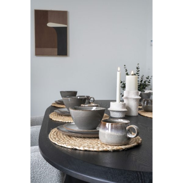Gyertyatartó, cement, fehér, 2db - Image 9