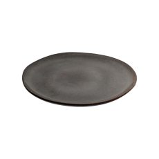 Selma tányér, kerámia, szürke/barna ø21 cm, 4 db