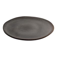 Selma tányér, kerámia, szürke/barna ø27cm, 4db