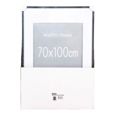 Marbella képkeret szett, 7 db fekete és 8 db natúr 70X100 cm