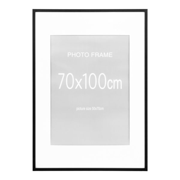 Marbella képkeret szett, 7 db fekete és 8 db natúr 70X100 cm - Image 2