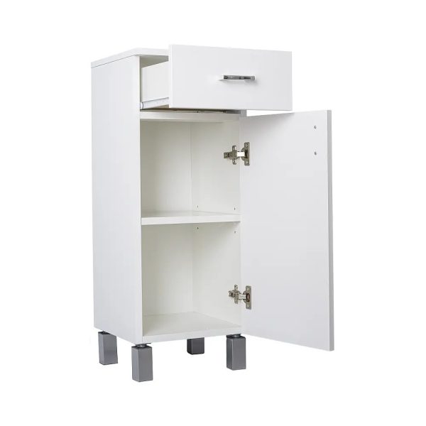 Viva STYLE fürdőszobai ÁLLÓSZEKRÉNY 85 alacsony POLCOS - 1 fiók - JOBBOS - 35 x 33 x 85 cm - Image 3