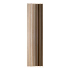 Akusztikus panel, fa furnér, natúr, tölgy hatású 240x60x2,2 cm