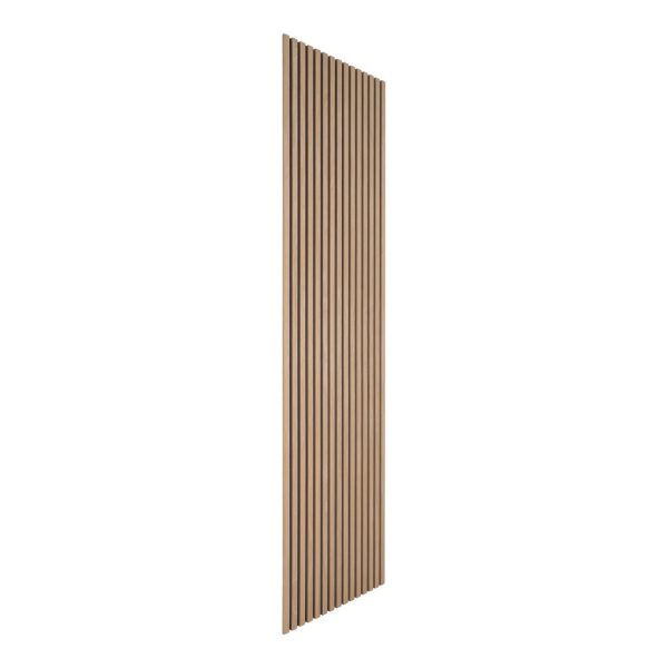 Akusztikus panel, fa furnér, natúr, tölgy hatású 240x60x2,2 cm - Image 3