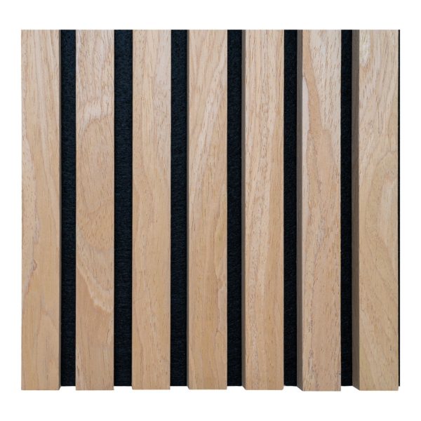 Akusztikus panel, fa furnér, natúr, tölgy hatású 240x60x2,2 cm - Image 4