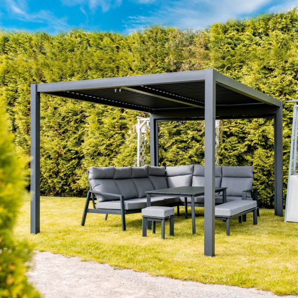LUXE pergola 3x3m antracit - Image 5