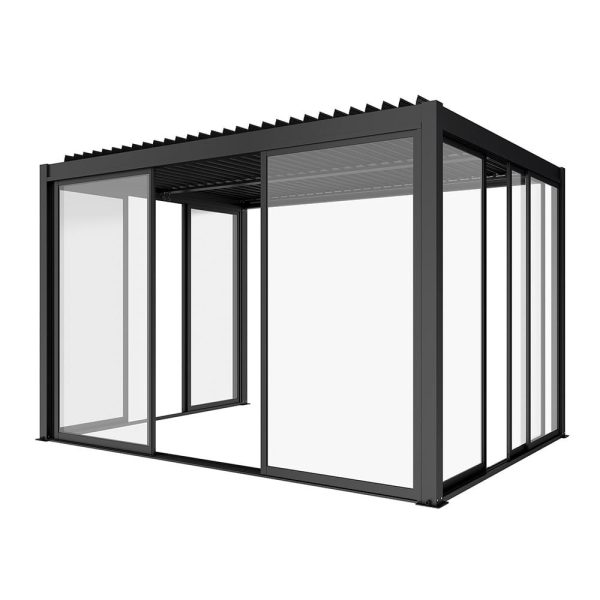 LUXE S8 tolóajtók 370x218cm 4 m-ig antracit - Image 2