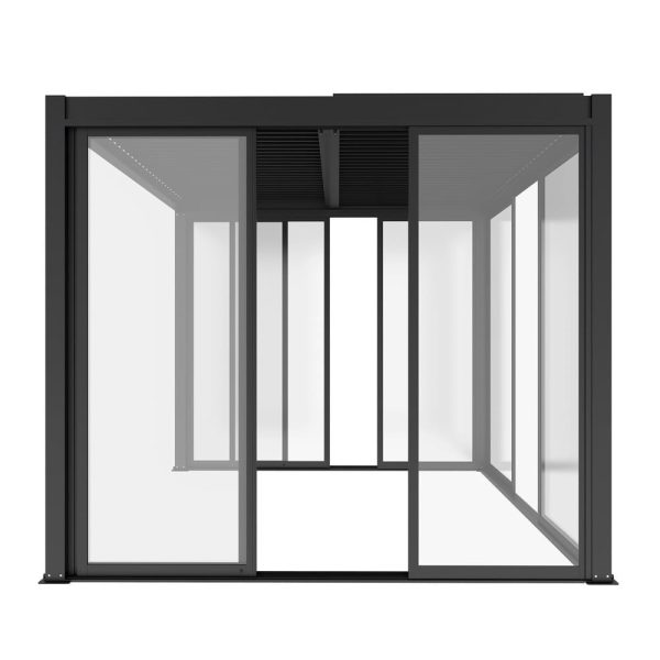 LUXE S8 tolóajtók 370x218cm 4 m-ig antracit - Image 3