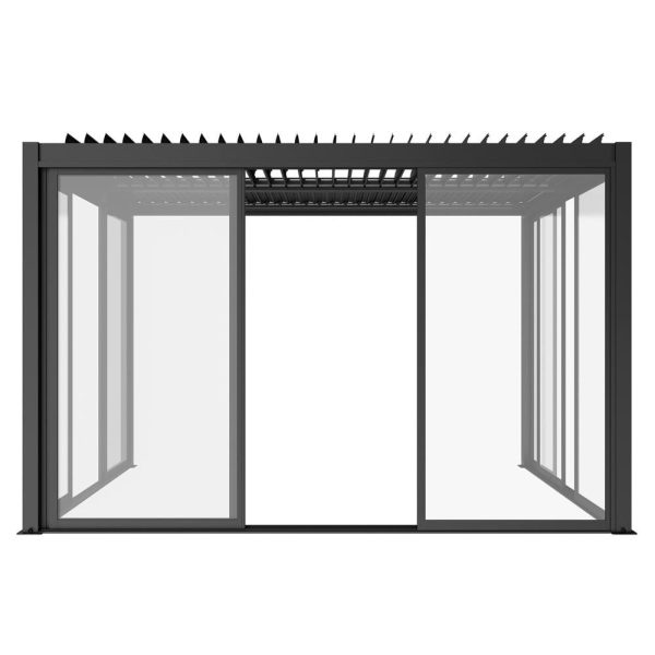 LUXE S8 tolóajtók 370x218cm 4 m-ig antracit - Image 4