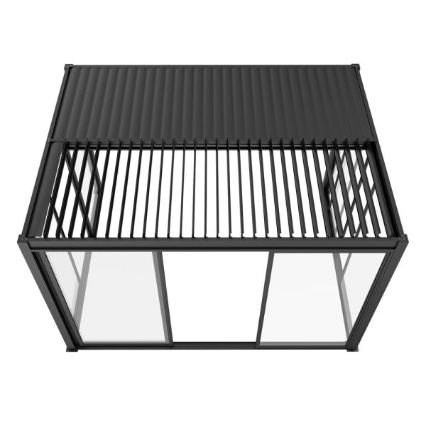 LUXE S8 tolóajtók 370x218cm 4 m-ig antracit - Image 5