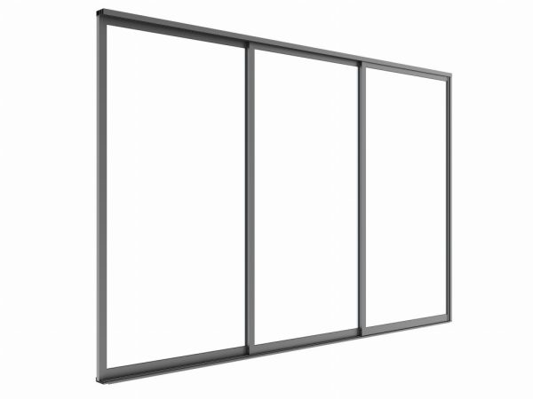 LUXE S8 tolóajtók 370x218cm 4 m-ig antracit - Image 9