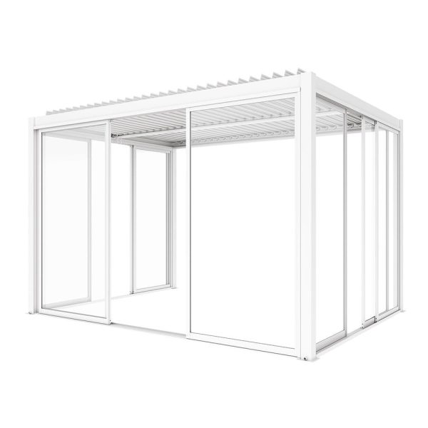 LUXE S8 tolóajtók 370x218cm 4 m-ig fehér - Image 2
