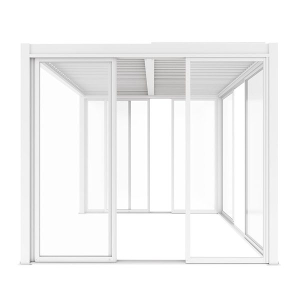 LUXE S8 tolóajtók 370x218cm 4 m-ig fehér - Image 4