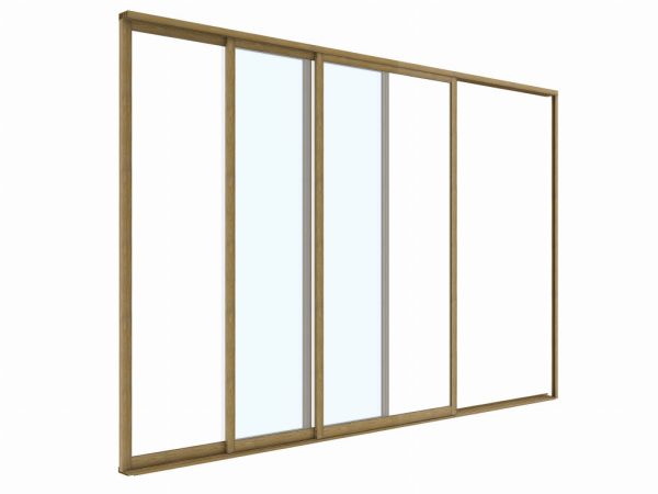 LUXE S8 tolóajtók 370x218cm 4 m-ig fa v2 - Image 3