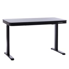 VELSEN íróasztal elektromos magasságállítással, vezérlőpanellel 120x60 cm fekete