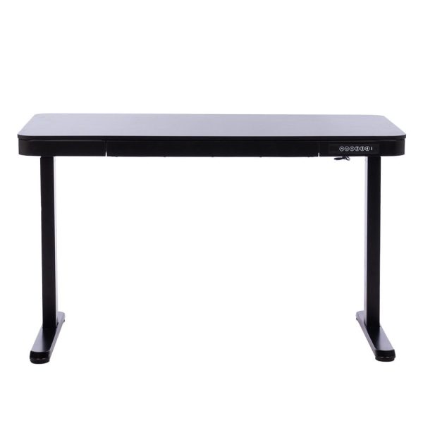 VELSEN íróasztal elektromos magasságállítással, vezérlőpanellel 120x60 cm fekete - Image 5