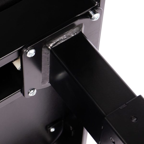 VELSEN íróasztal elektromos magasságállítással, vezérlőpanellel 120x60 cm fekete - Image 10