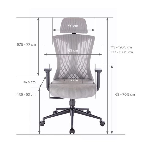 Ergomax ergonomikus irodai forgószék - Image 7