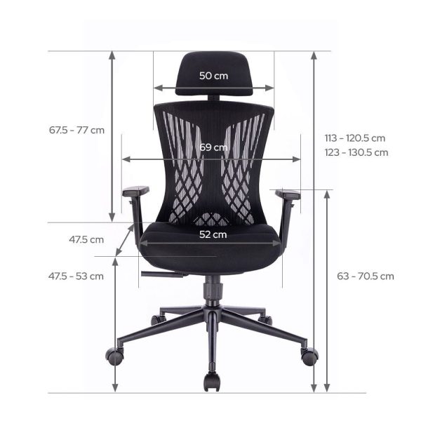 Ergomax ergonomikus irodai forgószék - Image 8