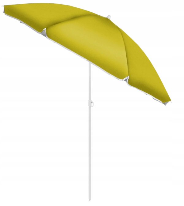 Strand napernyő dönthető funkcióval 220 cm citromsárga - Image 2