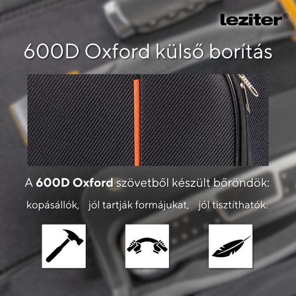 TraveLux light közepes bőrönd puha 68x45x25 cm - Image 5