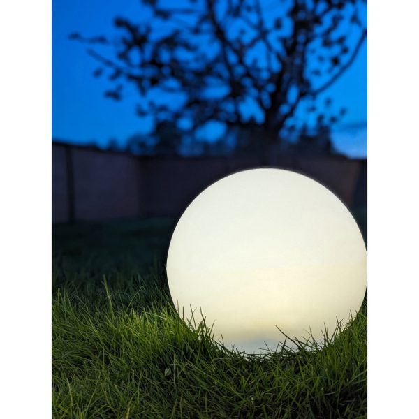 Lifton napelemes LED lámpa, fehér, 3 darabos szett 20, 25, 30 cm - Image 5