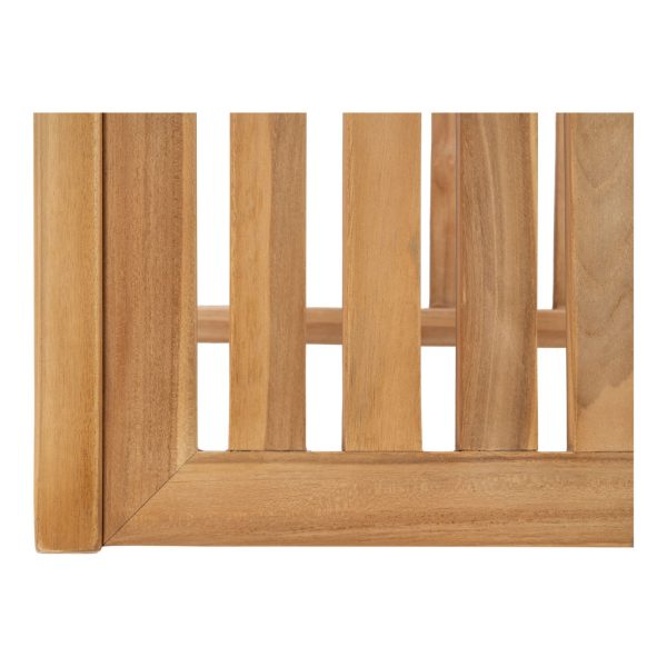 Santander kerti bútor garnitúra, teak fa, natúr - Image 5