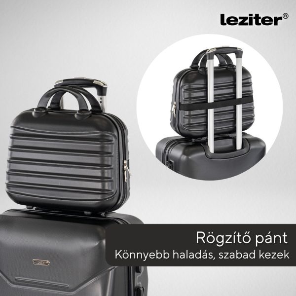 TraveLux Max kisméretű kézi bőrönd keményfedeles 28x36x16 cm - Image 6