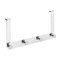 LAVEO MIRI négyes akasztó zuhanykabinhoz ütközővel és szivaccsal (170x325x39 mm), króm - ALM_015S