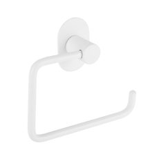 LAVEO MIRI WC-papír tartó rögzítővel és csavarokkal (120x140x35 mm), fehér - ALM_620S