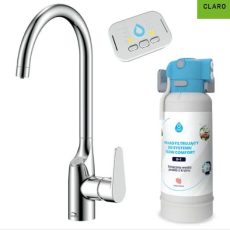 Laveo CLARO álló króm csatpelep, AMII víztisztítóval - BAKB098D