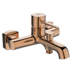 LAVEO POLA falra szerelhető kádcsap zuhanyszett nélkül, rose gold - BAP_810D