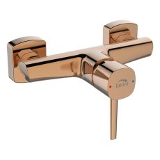 LAVEO POLA falra szerelhető zuhnycsap zuhanyszett nélkül, rose gold - BAP_840D
