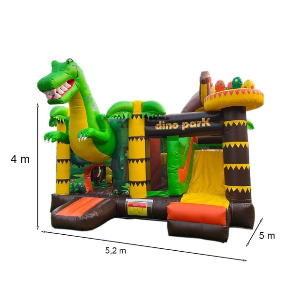 Dino park ugrálóvár 5,2x5x4m - Image 3