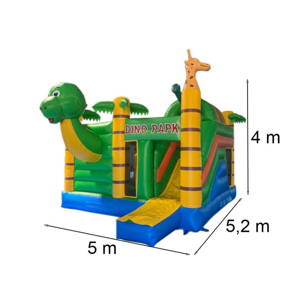 Dino park II ugrálóvár 5,2x5x4m - Image 3