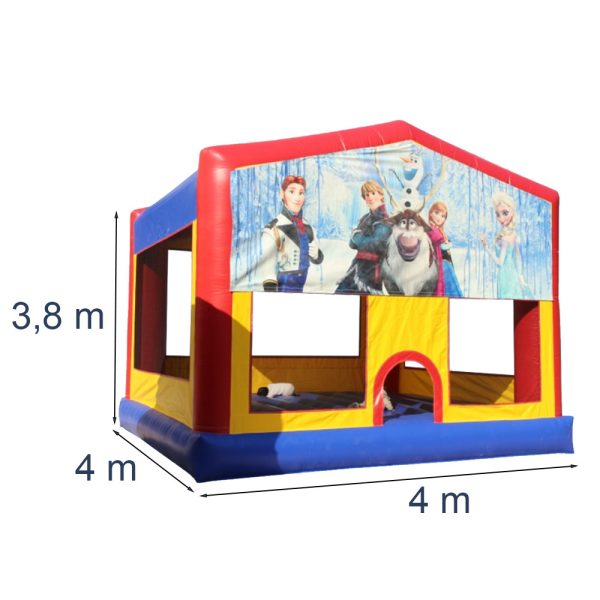 Jégvarázs ugrálóvár 4x4x3,8m - Image 2
