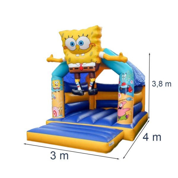 Spongyabob ugrálóvár 4x3x3,8m - Image 2