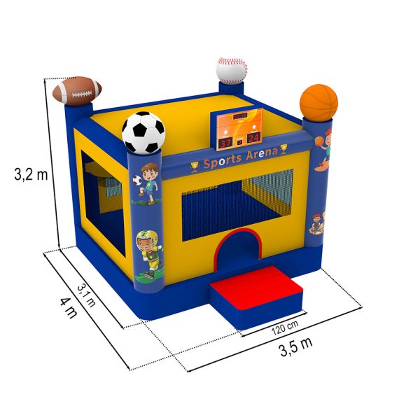 Sport ugrálóvár 4x3,5x3,2m - Image 3