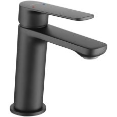 LAVEO GAVA mosdócsap pop-up leeresztővel, fekete - BQG_722D