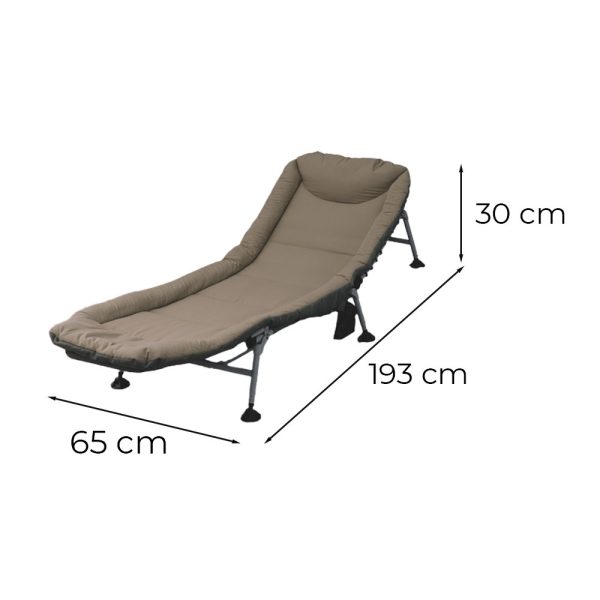 Leziter Premium Plus horgász ágy - Image 3