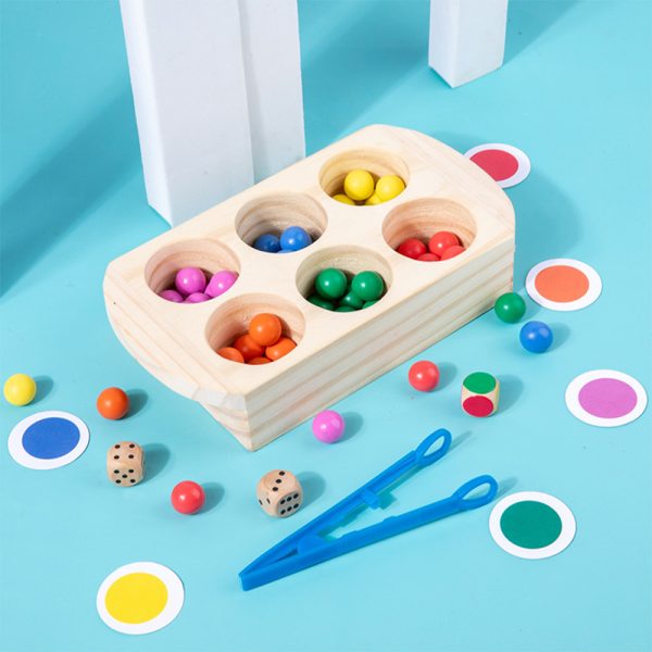 Színek, számok Montessori fejlesztő fajáték - Image 3