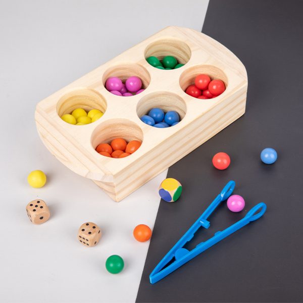 Színek, számok Montessori fejlesztő fajáték - Image 4