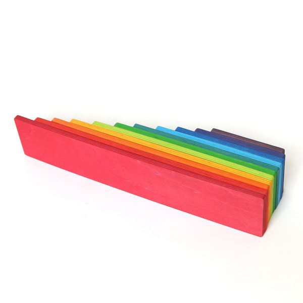 Montessori szivárvány építő fajáték - Image 2