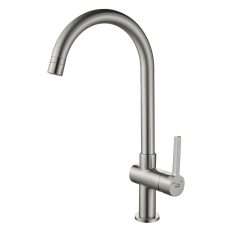 LAVEO ALITA szálcsiszolt inox csaptelep - BVA_368D