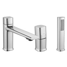 LAVEO TORES süllyesztett kádcsap, 3 részes, króm - BVT_013D