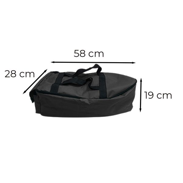 Etetőhajó táska C,X,Z,V modellekhez 58x28x19 cm fekete - Image 2