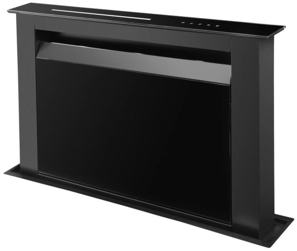 Ciarko Design Moondraft 60 cm fekete pultból kiemelkedő páraelszívó - Image 6