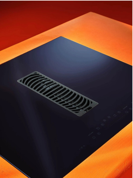 Ciarko Design Wizard SLIM 60 fekete főzőlapba integrált páraelszívó - Image 3